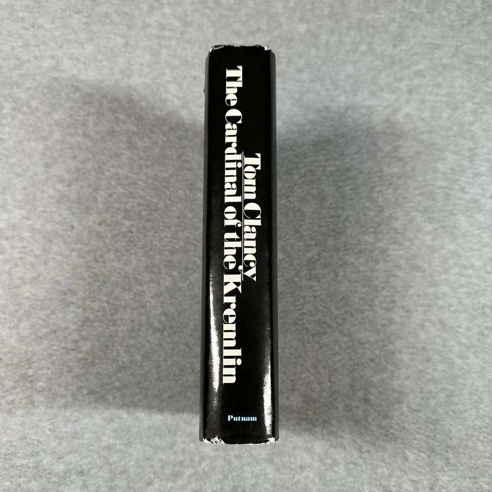 Tom Clancy The Cardinal of the Kremlin 1988 1st Ed Hardcover DJ Rare NOTE